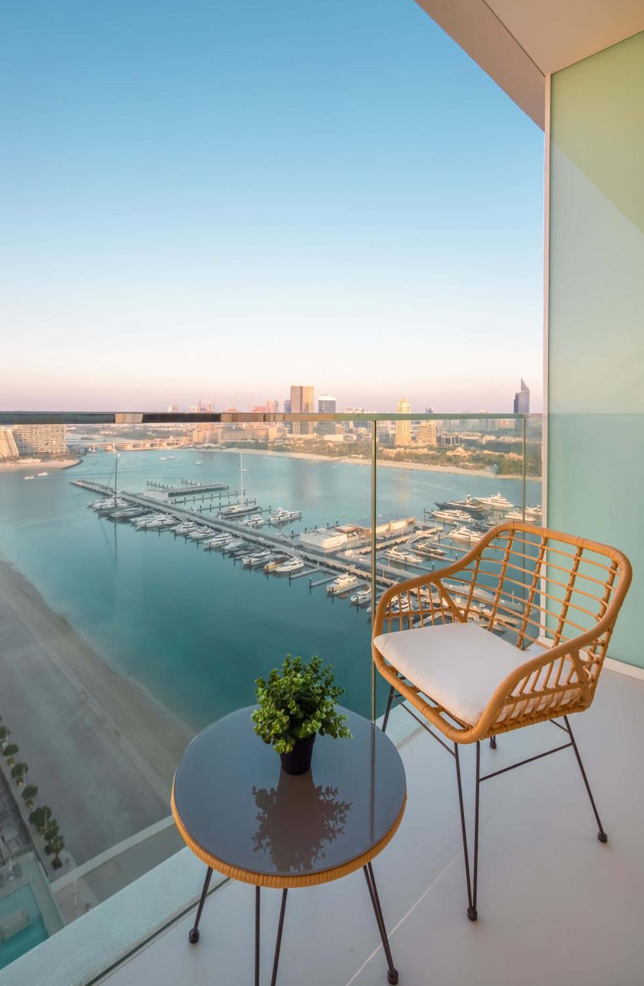 Silkhaus Palm View 1Bdr With Private Beach In Emaar Beachfront Дубай Екстер'єр фото
